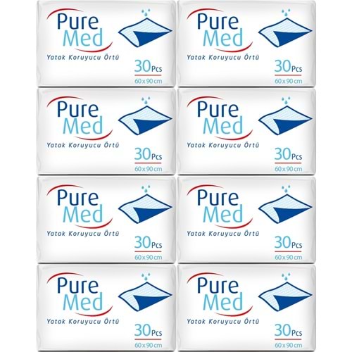 Puremed Yetişkin Yatak Koruyucu 60*90CM 240 Adet (8PK*30)