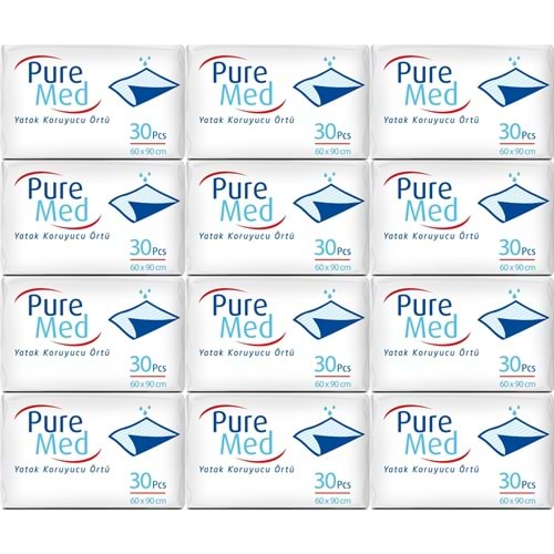 Puremed Yetişkin Yatak Koruyucu 60*90CM 360 Adet (12PK*30)