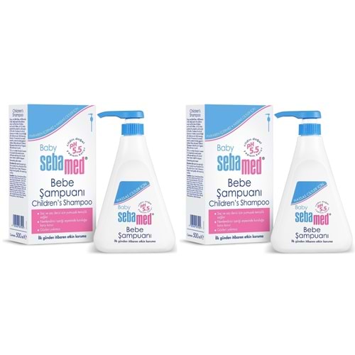 Sebamed Bebek Şampuanı 500ML Pompalı (2 Li Set)