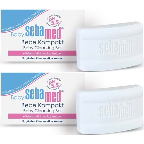 Sebamed Bebek Sabunu 100Gr Kompakt (2 Li Set)