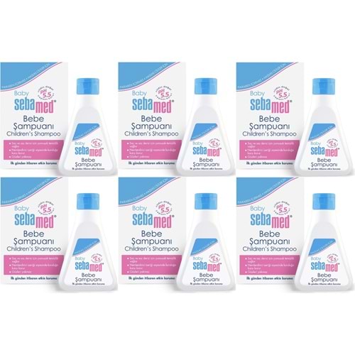 Sebamed Bebek Şampuanı 250ML (6 Lı Set)