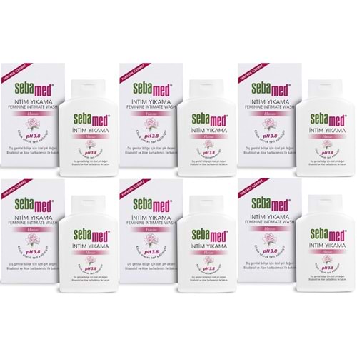 Sebamed İntim Likit 200ML (Genital Bölge Temizleyici) (6 Lı Set)
