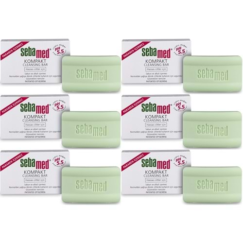 Sebamed Sabun Kompakt Hassas Cilt 100GR (6 Lı Set)