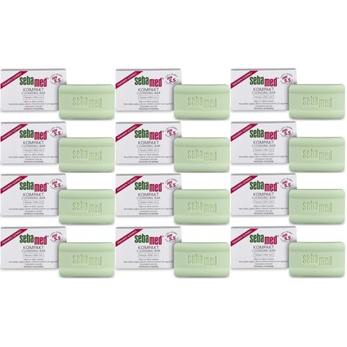 Sebamed Sabun Kompakt Hassas Cilt 100GR (12 Li Set)