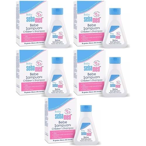 Sebamed Bebek Şampuanı 150ML (5 Li Set)