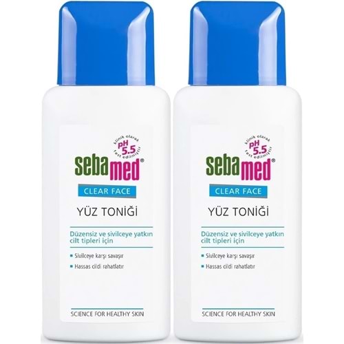 Sebamed Clear Face Temizleyici Yüz Toniği 150ML (2 Li Set)