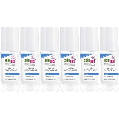 Sebamed Roll-On 50ML Fresh (6 Lı Set)