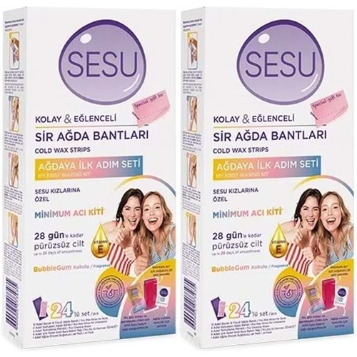 Sesu Sir Ağda Bandı 24 Lü Pk (Ağdaya İlk Adım Serisi) (2 Li Set)