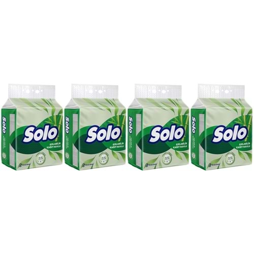 Solo Asılabilir Kağıt Havlu (Hijyenik ve Pratik Kullanım İçin Uygun) (4 Lü Set)
