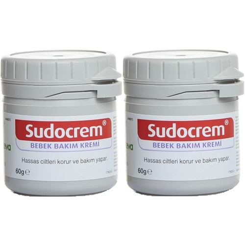 Sudocrem Cilt Bebek Bakım - Pişik Kremi 60GR (2 Li Set)