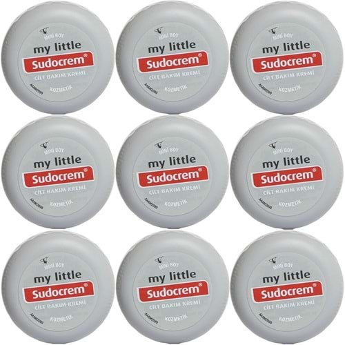 Sudocrem Cilt Bebek Bakım - Pişik Kremi 22GR (9 Lu Set) (Seyahat Boy)