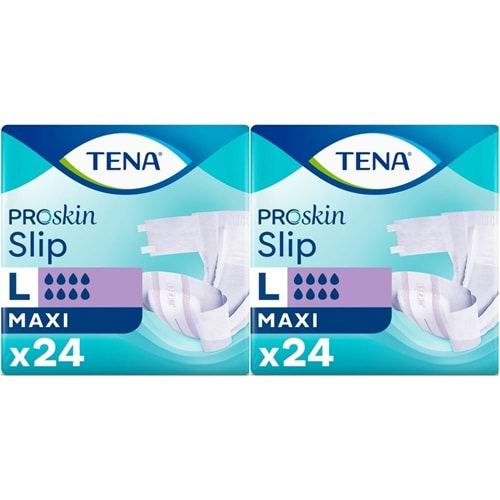 Tena Proskin Slip Maxi Bel Bantlı Yetişkin Bezi L - Büyük - Large 48 Adet