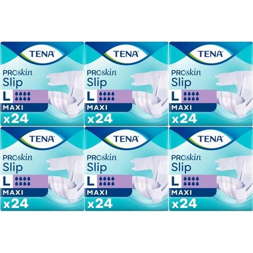 Tena Proskin Slip Maxi Bel Bantlı Yetişkin Bezi L - Büyük - Large 144 Adet