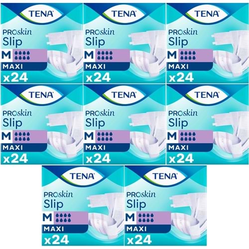 Tena Proskin Slip Maxi Bel Bantlı Yetişkin Bezi M - Orta - Medium 192 Adet
