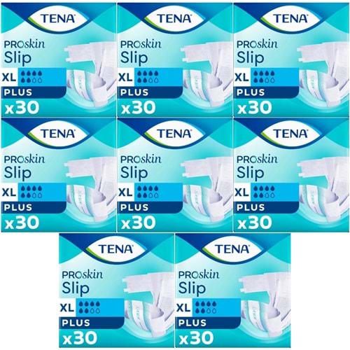 Tena Proskin Slip Plus Bel Bantlı Yetişkin Bezi XL - Ekstra Büyük - Extra Large 240 Adet
