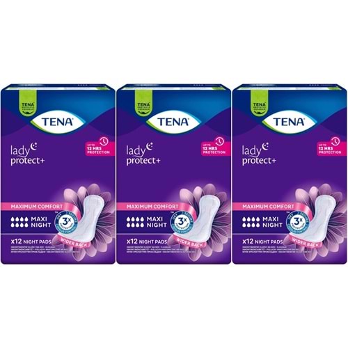 Tena Lady Protect Mesane Pedi Maxi Night Geceye Özel 36 Adet