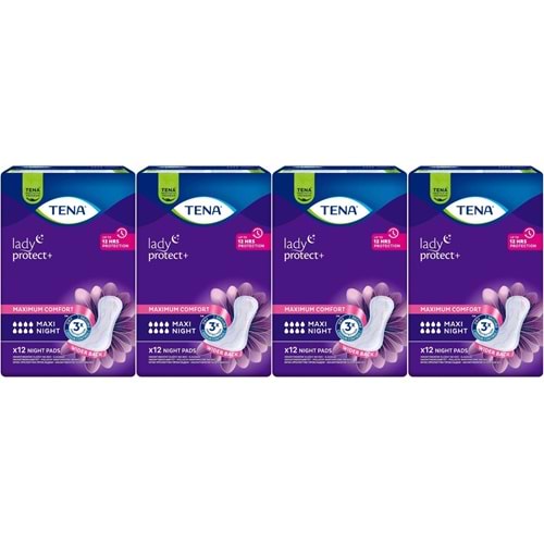 Tena Lady Protect Mesane Pedi Maxi Night Geceye Özel 48 Adet