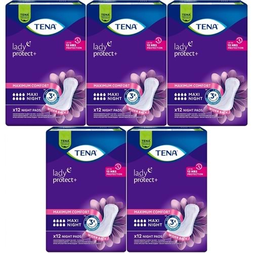 Tena Lady Protect Mesane Pedi Maxi Night Geceye Özel 60 Adet