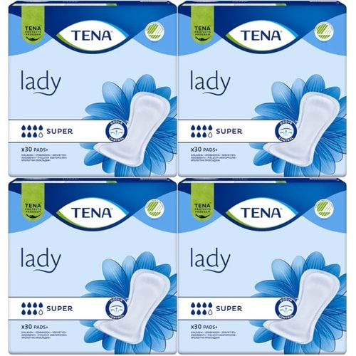 Tena Lady Süper Kadın Mesane Pedi 120 Adet