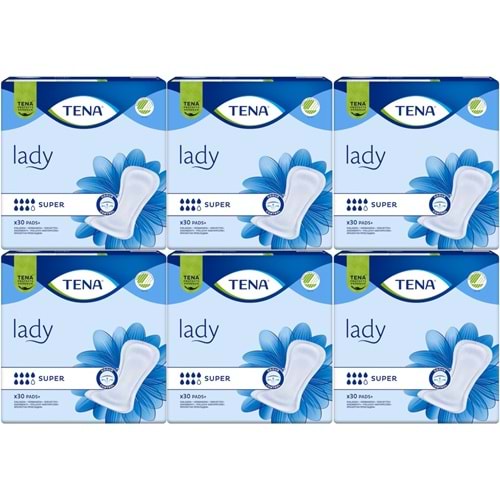 Tena Lady Süper Kadın Mesane Pedi 180 Adet