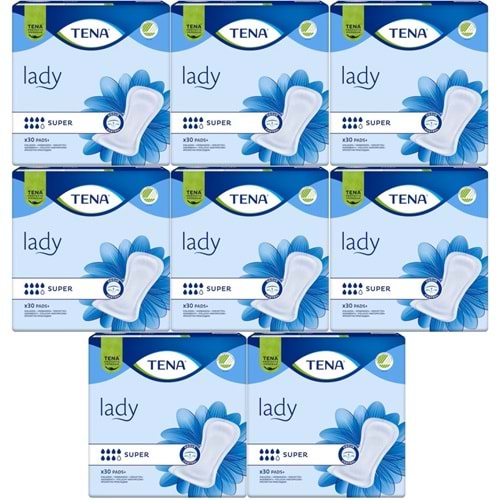 Tena Lady Süper Kadın Mesane Pedi 240 Adet
