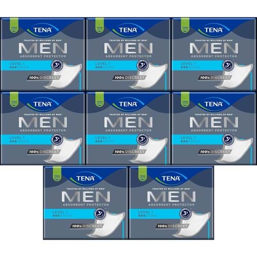 Tena Men Emici Koruma Level 1 Erkek Mesane Pedi 192 Adet