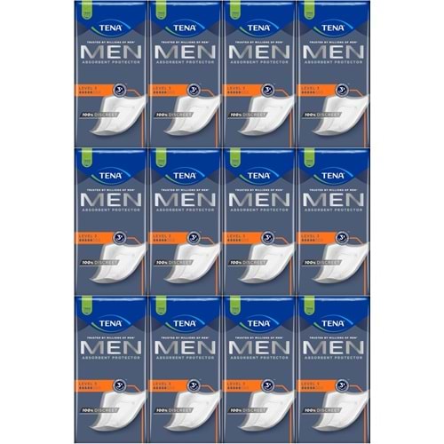 Tena Men Emici Koruma Level 3 Erkek Mesane Pedi 192 Adet