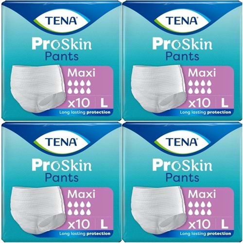 Tena Proskin Pants Maxi Emici Külot Yetişkin Bezi L - Büyük - Large 40 Adet