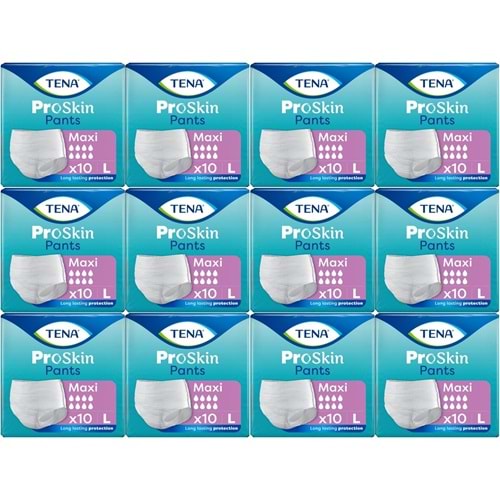 Tena Proskin Pants Maxi Emici Külot Yetişkin Bezi L - Büyük - Large 120 Adet