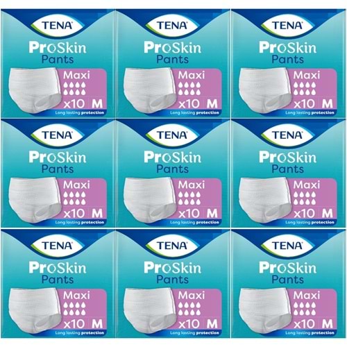 Tena Proskin Pants Maxi Emici Külot Yetişkin Bezi M - Orta - Medium 90 Adet