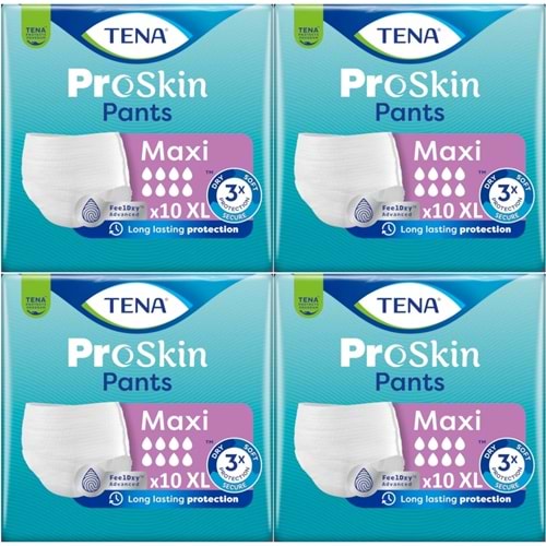 Tena Proskin Pants Maxi Emici Külot Yetişkin Bezi XL - Ekstra Large - Extra Large 40 Adet