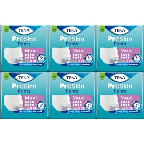 Tena Proskin Pants Maxi Emici Külot Yetişkin Bezi XL - Ekstra Large - Extra Large 60 Adet
