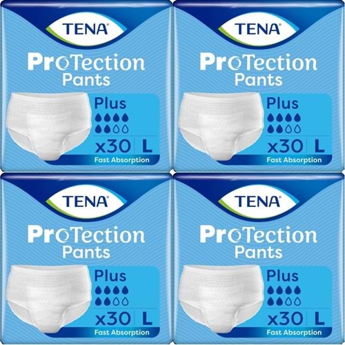 Tena ProTection Pants Plus Emici Külot Yetişkin Bezi L - Büyük - Large 120 Adet