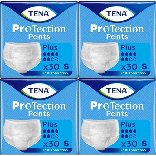 Tena ProTection Pants Plus Emici Külot Yetişkin Bezi S - Küçük - Small 120 Adet