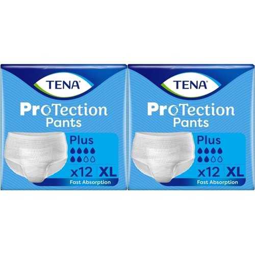 Tena ProTection Pants Plus Emici Külot Yetişkin Bezi XL - Ekstra Büyükü - Extra Large 24 Adet