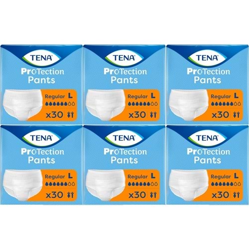Tena ProTection Pants Regular Emici Külot Yetişkin Bezi L - Büyük - Large 180 Adet