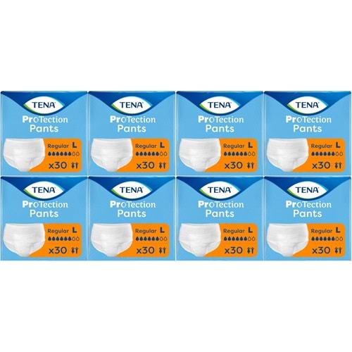 Tena ProTection Pants Regular Emici Külot Yetişkin Bezi L - Büyük - Large 240 Adet