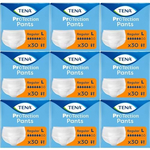 Tena ProTection Pants Regular Emici Külot Yetişkin Bezi L - Büyük - Large 270 Adet