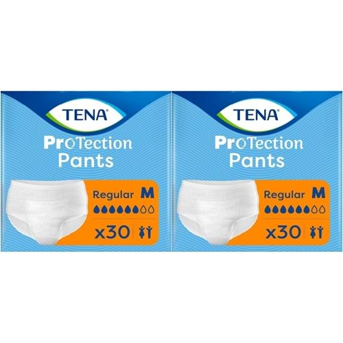 Tena ProTection Pants Regular Emici Külot Yetişkin Bezi M - Orta - Medium 60 Adet