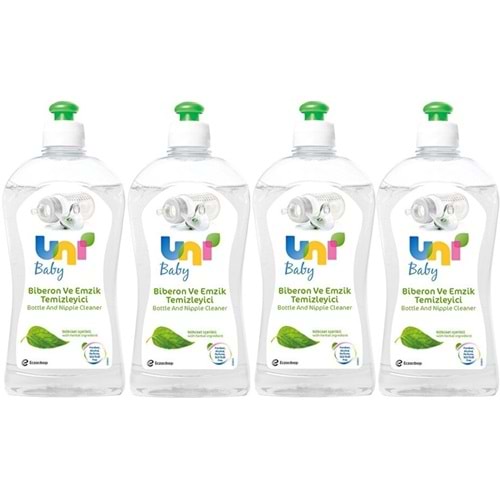 Uni Baby Biberon ve Emzik Temizleyici 500ML (4 Lü Set)