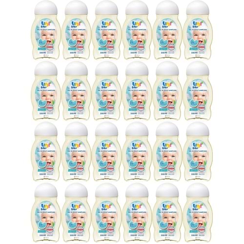 Uni Baby Bebek Saç ve Vücut Şampuanı 200ML Klasik (24 Lü Set)