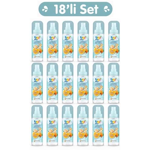 Uni Baby Bebek Kolonyası 150ML Nemlendiricili - Tatlı Esintiler (18 Li Set)