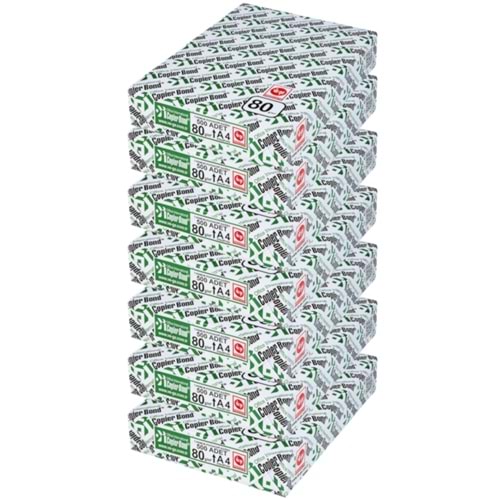Copier Bond (Ve-Ge) A4 80GR/M2 Fotokopi Kağıdı 3500 Adet (7PK*500)