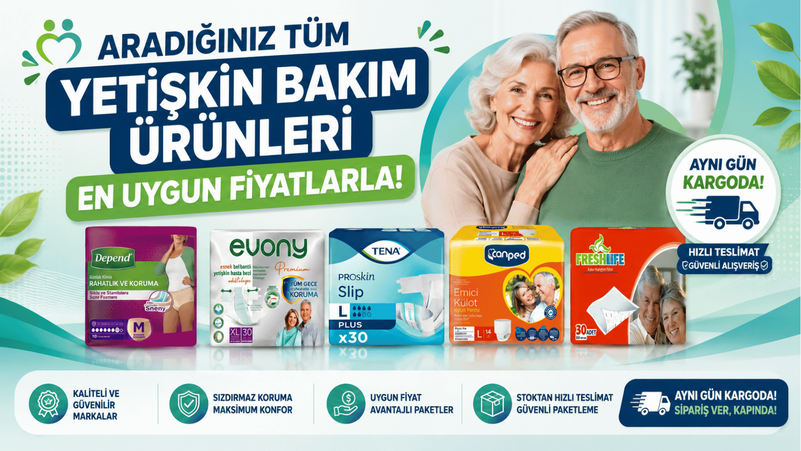 Depend, Canped