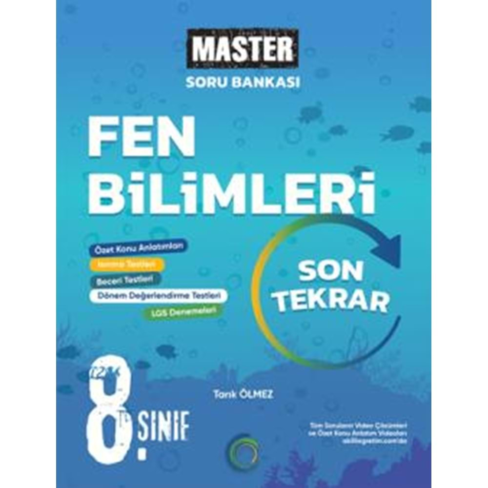 8.SINIF FEN BİLİMLERİ MASTER SON TEKRAR SORU BANKASI OKYANUS