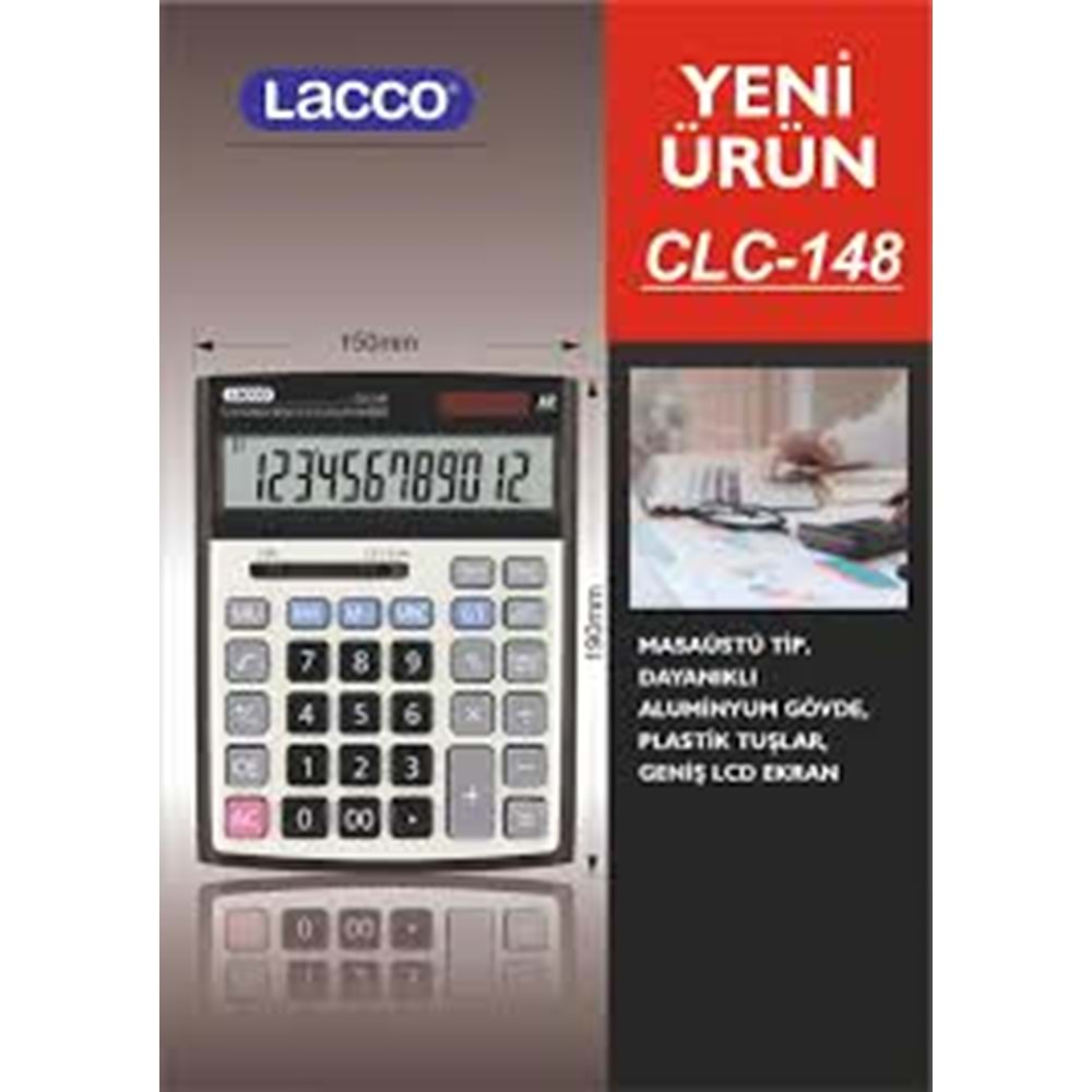 HESAP MAKİNESİ CLC-148 LACCO