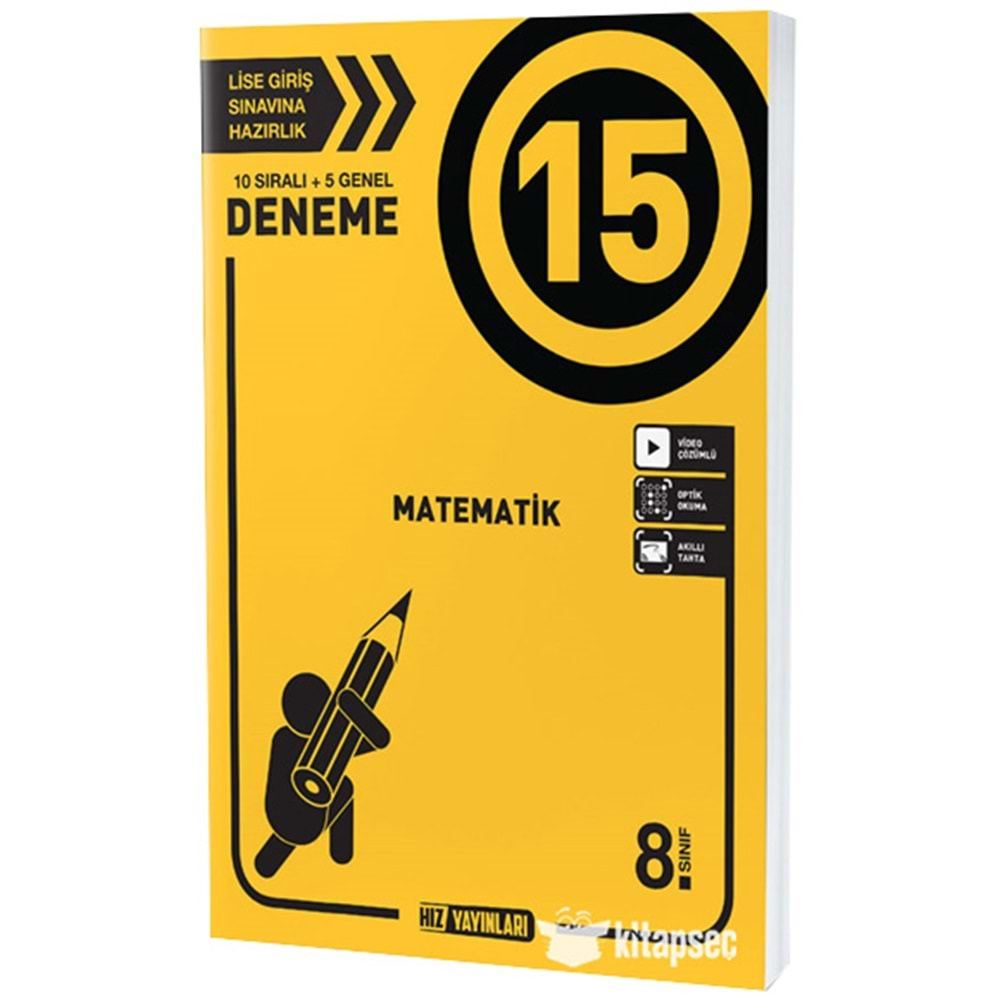 8.SINIF MATEMATİK 15 Lİ DENEME HIZ