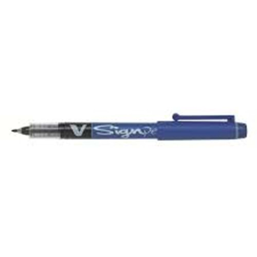 PILOT V-SIGNPEN MAVI